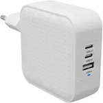Targus Hyper HyperJuice 70W USB-C GaN Travel Charger (3C+1A) - White