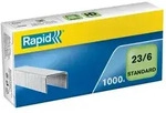 Rapid&reg; 24869100 Heftklammern 23/6mm Standard, verzinkt, 1000 St&uuml;ck