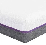 vidaXL Matratze Wei&szlig; und Grau 80 x 160 cm Memory Foam
