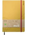 Journal Y-07-07-05 A5 dotted gelb