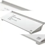 Nobo Glas Desktop Whiteboard Pad, wei&szlig;, Sicherheitsglas, 460 x 60 x 150