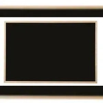 Bi-Office Kreidetafel Basic Mit Holzrahmen, 90 x 60 cm, Inklusive Kreide, Hergestellt