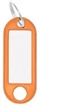 WEDO 262 101806 10x Schl&uuml;sselanh&auml;nger orange
