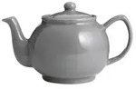PRICE & KENSINGTON Teekanne 6 Tassen gl&auml;nzend anthrazit