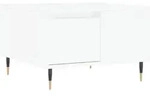 vidaXL Couchtisch Wei&szlig; 55x55x36,5 cm Holzwerkstoff