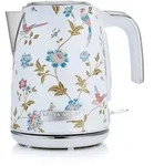 Laura Ashley Wasserkocher &ndash; 1,7 l, 2200 W, beleuchtetes Display, kabellos,...