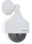 Relaxdays Kamera Dummy, blinkendes LED-Licht, innen & au&szlig;en, Einbrecher