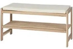 WENKO Schuhbank mit Sitzpolster Acina