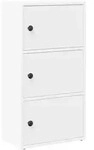vidaXL B&uuml;cherregal Wei&szlig; 40x24x77 cm Holzwerkstoff