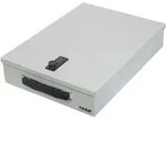 HMF 1413-07 Dokumentenkassette mit Zahlenschloss, DIN A4, 37,5 x 26,5 x 8 cm,