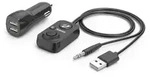 Hama Bluetooth Freisprecheinrichtung AUX Adapter f&uuml;r Autos