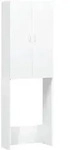 vidaXL Waschmaschinenschrank Wei&szlig; 64x25,5x190 cm