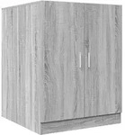 vidaXL Waschmaschinenschrank Grau Sonoma 71x71,5x91,5 cm