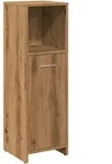 vidaXL Badschrank Artisan-Eiche 30x30x95 cm Holzwerkstoff