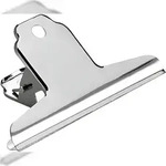 Alco Briefklemmer Metall fabig lackiert 100mm vernickelt 10 St&uuml;ck