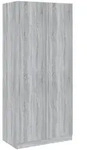 vidaXL Kleiderschrank Grau Sonoma 90x52x200 cm Holzwerkstoff