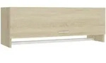 vidaXL Kleiderschrank Sonoma-Eiche 100x32,5x35 cm Holzwerkstoff