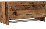 vidaXL Kleiderschrank Altholz-Optik 70x32,5x35 cm Holzwerkstoff