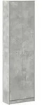vidaXL Kleiderschrank Beton Grau 55x25x189 cm aus Spanplatte