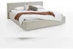 Meise M&ouml;bel Stauraumbett Cube 180x200 cm | Bettkasten & Lattenrost | Cordstoff Beige