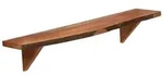 vidaXL Wandregale 2 Stk. 90 x 20 x 18 cm Massivholz Akazie