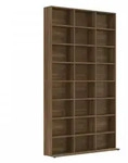 vidaXL CD-Regal Braun Eichen-Optik 102x23x177,5 cm Holzwerkstoff