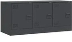 vidaXL TV-Schrank Anthrazit 99x39x44 cm Stahl