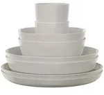 Mepal SILUETA Geschirr-Set 8-teilig - Nordic White