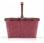 reisenthel carrybag, Einkaufskorb, Korb, Picknickkorb, Twist Maroon, 22 L, BK3104