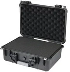 HMF ODK100 Outdoor-Fotokoffer, Transportkoffer mit Rasterschaumstoff, 41 x 32 x...