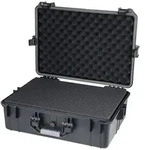 HMF ODK100 Outdoor-Fotokoffer, Transportkoffer mit Rasterschaumstoff, 57 x 41,5 x
