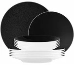 Seltmann Weiden Life Fashion Tafelservice 12-teilig Glamorous Black