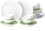Seltmann Weiden Liberty Meadow Grasses Teeservice 18-teilig Green