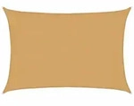 vidaXL Sonnensegel 160 g/m2 Rechteckig Sandfarben 3x4 m HDPE