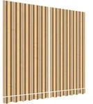 vidaXL Markisenbespannung Mehrfarbig Gestreift 3x2,5 m