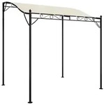 vidaXL Markise Creme 2x2,3 m 180 g/m2 Stoff und Stahl