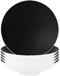 Seltmann Weiden Life Fashion Pasta-/Suppenteller &oslash; 23 cm 6er Set Glamorous Black