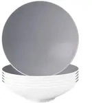 Seltmann Weiden Life Fashion Suppenteller &oslash; 20 cm 6er Set - Elegant Grey