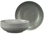 Seltmann Weiden Terra Pastateller &oslash; 26 cm perlgrau 6er Set