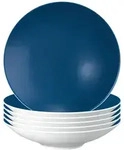Seltmann Weiden Life Fashion Pasta-/Suppenteller &oslash; 23 cm 6er Set Classic Blue