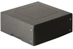 Falken 22001752 PURE Box Black 200 x 200 mm, F&uuml;llh&ouml;he 85 mm schwarz - Schwarz