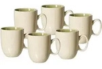 Ritzenhoff & Breker Skog Kaffeebecher-Set 400 ml 6-teilig - Hellgr&uuml;n