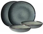 like. by Villeroy & Boch Lave gris Tafel-Set 4-teilig