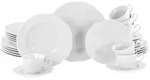 CreaTable Arianne Weiss Kombiservice 30-tlg Porzellan