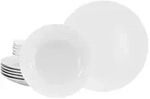 CreaTable Luna Weiss Tafelservice 12-tlg Porzellan