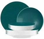 Seltmann Weiden Life Fashion Tafelservice 12-teilig Trendy Petrol