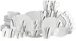 CreaTable Square City Line Kombiservice 62-tlg Porzellan