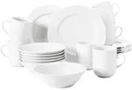 Seltmann Weiden Rondo/Liane Wei&szlig; Fr&uuml;hst&uuml;cks-Set 18-teilig