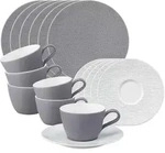 Seltmann Weiden Life Fashion Kaffeeservice 18-teilig - Elegant Grey