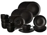 Seltmann Weiden Liberty Velvet Black Kombiservice 30-teilig
